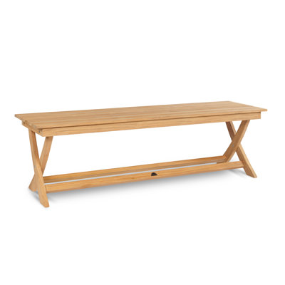Picnic 3-Person Teak Outdoor Bench by HiTeak Furniture