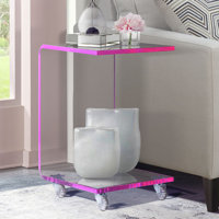 Forada C Table End Table with Storage by Wade Logan