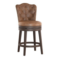 Marthasville Swivel Counter and Bar Stool by Three Posts