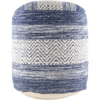Coldwater 16" Wide Round Pouf Ottoman