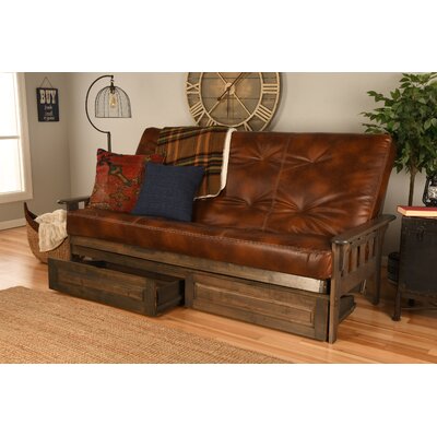 Stratford Queen 87" Futon frame and 6000 Mattress by The Twillery Co.