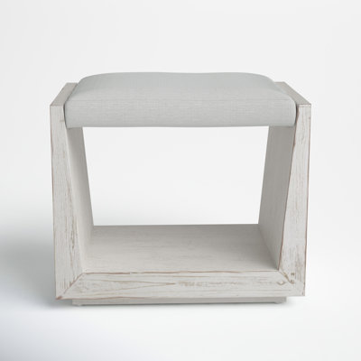 Batilde Solid Wood Accent Stool by Joss & Main