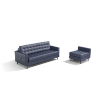 Belmonte 2 - Piece Leather Sectional by Corrigan Studio