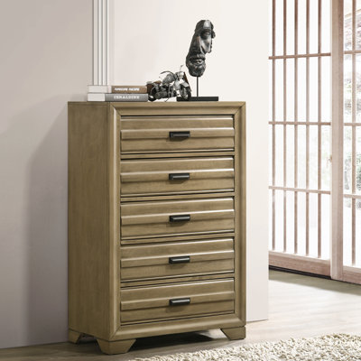 Demir Solid Wood 5 Piece Bedroom Set by Red Barrel Studio