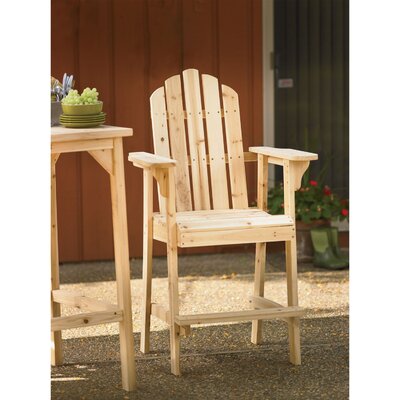 Mallory Balcony Solid Wood Adirondack Chair by Rosecliff Heights