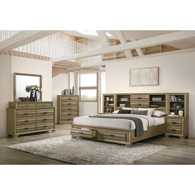 Laurey Loiret Platform Solid Wood 4 Piece Bedroom Set by Red Barrel Studio