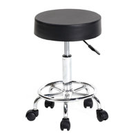 Rolling Height Adjustable Lab Stool by Inbox Zero