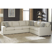 Anniebelle 114.5" Wide Right Hand Facing Sleeper Corner Sectional by Latitude Run