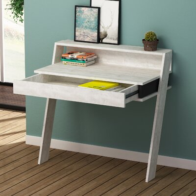 Ackeem 1 Drawer Modern Desk by Latitude Run