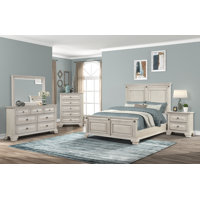 Raddison Solid Wood Standard 5 Piece Bedroom Set by Alcott Hill