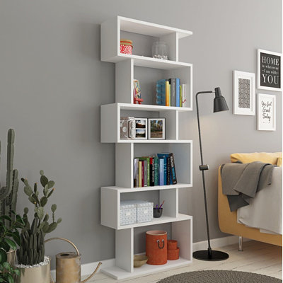 Levingston 63" H x 24" W Geometric Bookcase