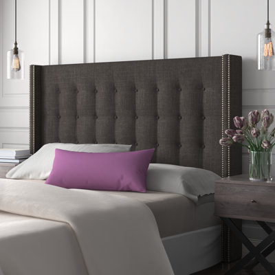 Kaster Upholstered Wingback Headboard by Zipcode Design