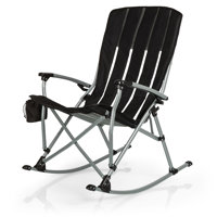 Outdoor Rocking Camp Chair - XL Heavy Duty Camping Chair for Adults Mario