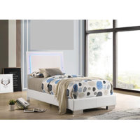 Acampo Upholstered Low Profile Standard Bed