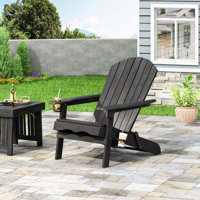Teigan Solid Wood Folding Adirondack Chair by Longshore Tides
