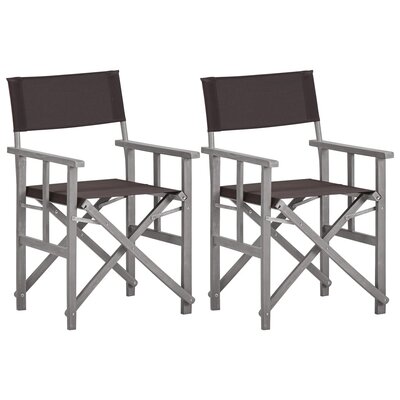 Chasteen Folding Deck Chair by Breakwater Bay