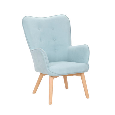 Clarksdale 64Cm Wide Tufted Wingback Chair by Corrigan Studio