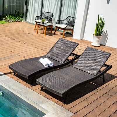 Artorias 76" Long Reclining Single Chaise by Wade Logan
