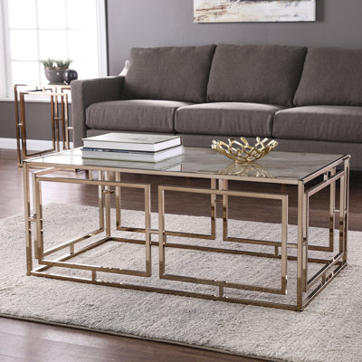 Yadiel Frame Coffee Table by Etta Avenue