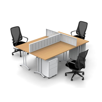Rectangular Meeting Table by Inbox Zero