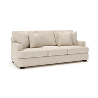 Emilio 90" Recessed Arm Sofa with Reversible Cushions