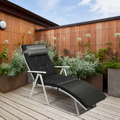 Vaiga 70" Long Reclining Single Chaise with Cushions by Latitude Run