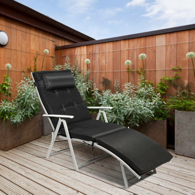 Amrom 70" Long Reclining Chaise Lounge with Cushions by Latitude Run