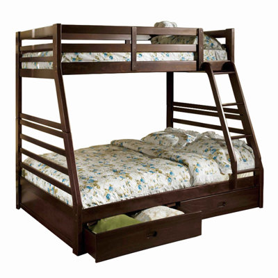 Alphonso Twin over Twin Bunk Bed with Drawers by Harriet Bee by Harriet Bee