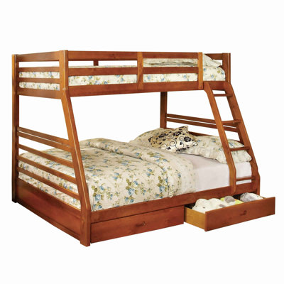 Alphonso Twin over Twin Bunk Bed with Drawers by Harriet Bee by Harriet Bee