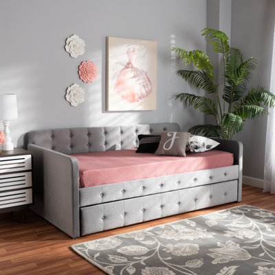 Meroe Daybed with Trundle by Rosdorf Park