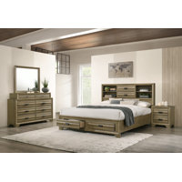 Dwain Solid Wood Platform 4 Piece Bedroom Set by Loon Peak