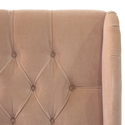 Elliana Solid Wood Wingback Headboard by Mistana