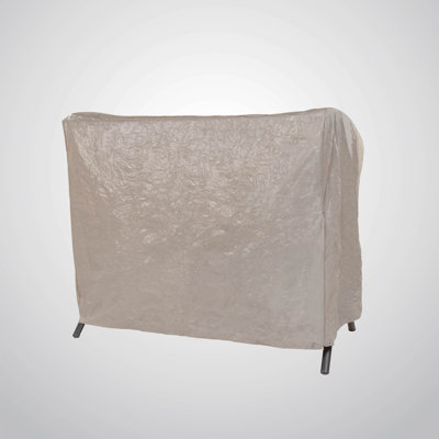 Modern Leisure Basics Patio Swing Cover, 87"L x 64"W x 66"H, Khaki by Rebrilliant