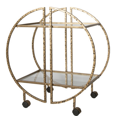 Zelina Bar Cart by Everly Quinn