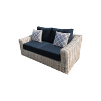 Sommer Loveseat with Cushions by Joss & Main