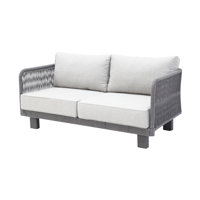 Sommers Loveseat with Cushions by Rosecliff Heights