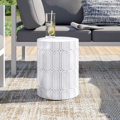 Morgane Ceramic Garden Stool by Dakota Fields