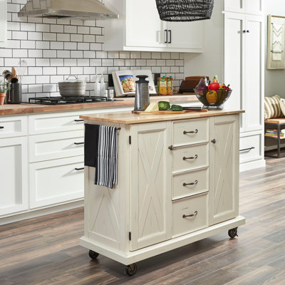 Lana Kitchen Cart by Sand & Stable
