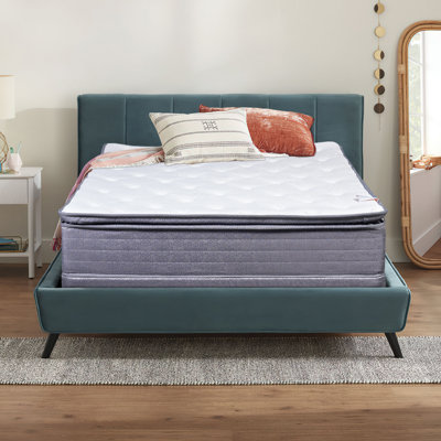 White Noise 10" Firm Mattress Top Type Mattress and Box Spring by White Noise