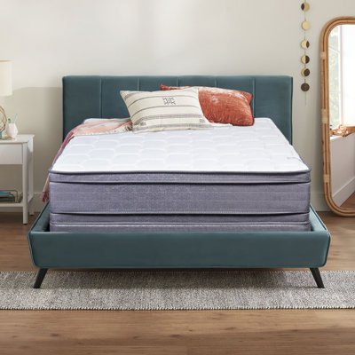 White Noise 12" Medium Mattress Top Type Mattress and Box Spring by White Noise