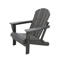 Benefiel Plastic/Resin Folding Adirondack Chair by Longshore Tides