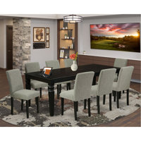 Beesley Extendable Rubberwood Solid Wood Dining Set by Darby Home Co
