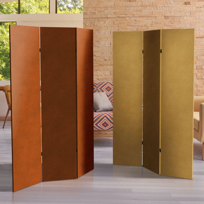 Perrysville 47.25" W x 71" H 3 - Panel Folding Room Divider