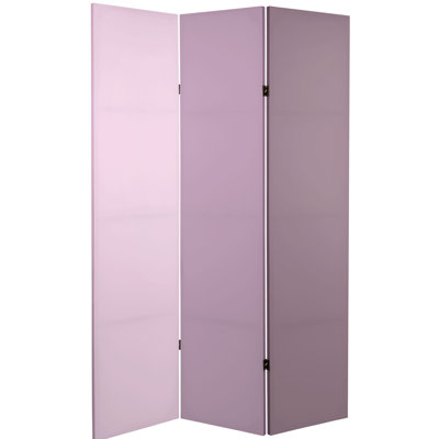 Agilbert 47.25" W x 71" H 3- Panel Folding Room Divider by Hokku Designs