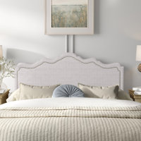 Marceline Upholstered Panel Headboard by Kelly Clarkson Home