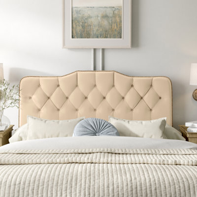 McCrory Velvet Upholstered Panel Headboard by Kelly Clarkson Home