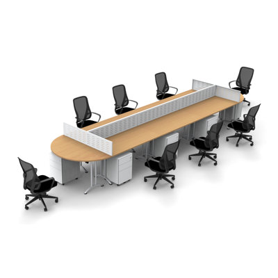 Rectangular Conference Table by Inbox Zero