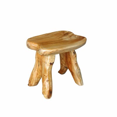 Minnick Solid Wood Vanity Stool