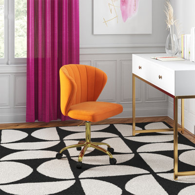 Adelynn Ergonomic Task Chair with Tufted Back by Kelly Clarkson Home
