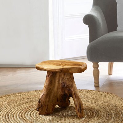 Gerritt Solid Wood Decorative Stool by Kelly Clarkson Home